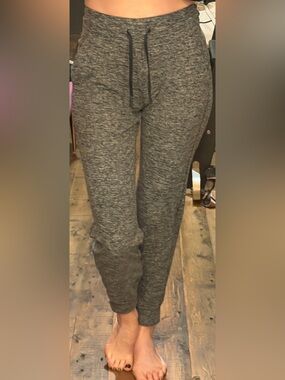 lululemon athletica Navy/Heather Drawstring Joggers